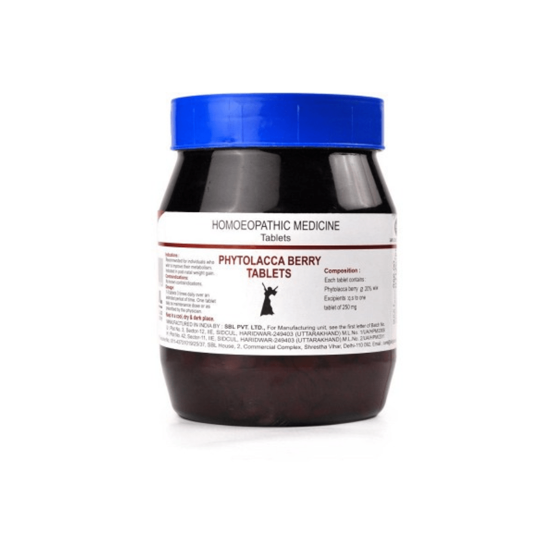 SBL Phytolacca berry Tablet 450gm