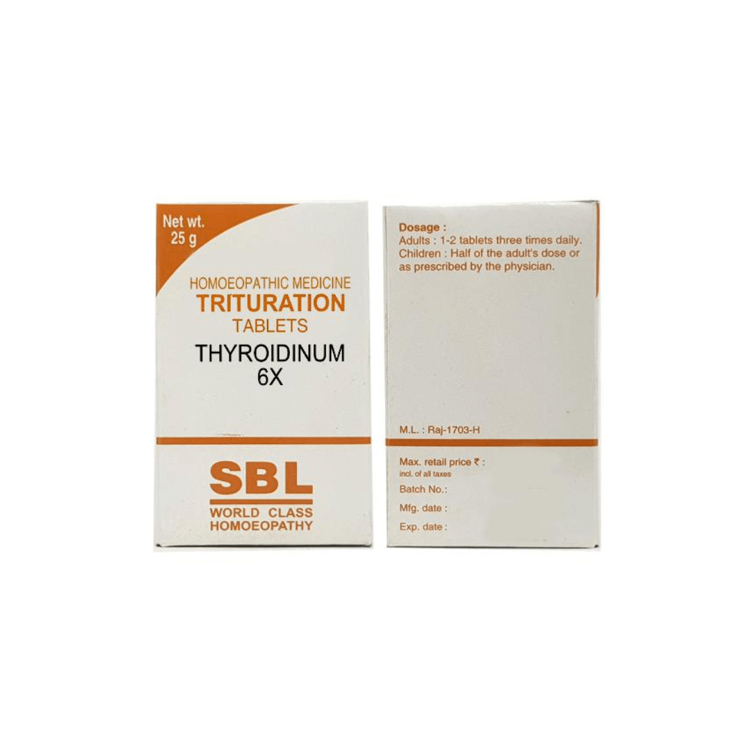 SBL Thyroidinum 6X (25g)